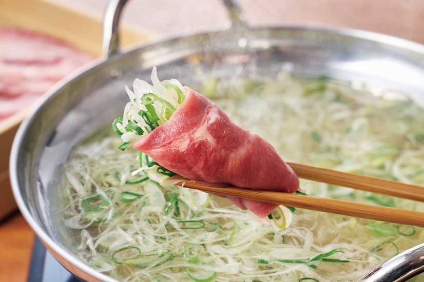 おとなの味わい「鶏清湯 葱たんしゃぶ」～沸き立つ芳醇な香り～