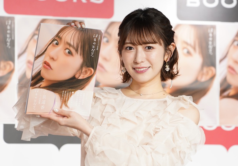 小泉遥香【写真：竹内みちまろ】