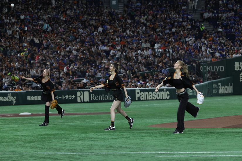 「BLACK DIAMOND SERIES2025」イベント写真 （C）YOMIURI GIANTS　（C）LAPONE GIRLS