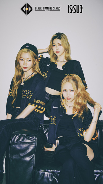 「BLACK DIAMOND SERIES2025」集合コラボビジュアル （C）YOMIURI GIANTS　（C）LAPONE GIRLS