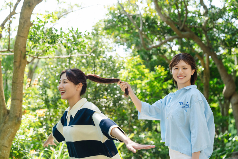 「B.L.T.2025年7月号」（東京ニュース通信社刊）日向坂46・河田陽菜&松田好花　撮影／HIROKAZU