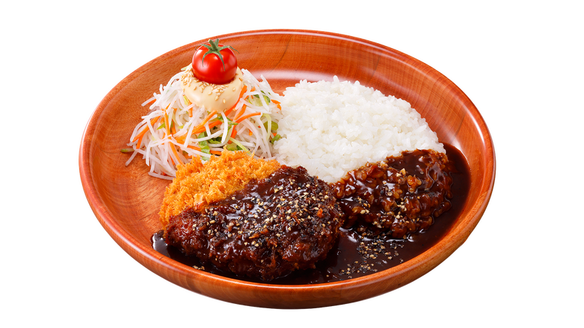 メンチカツペッパーソースディッシュ