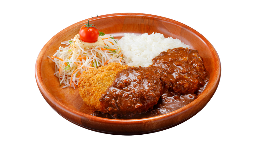 メンチカツカリーディッシュ