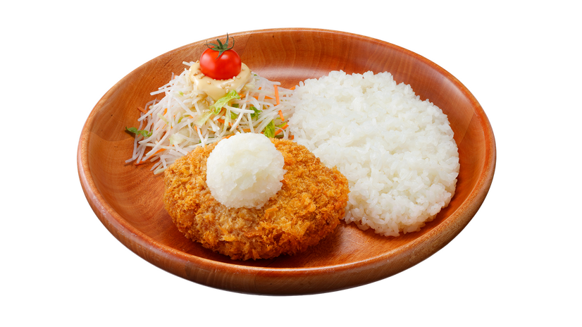 メンチカツおろしポン酢ディッシュ