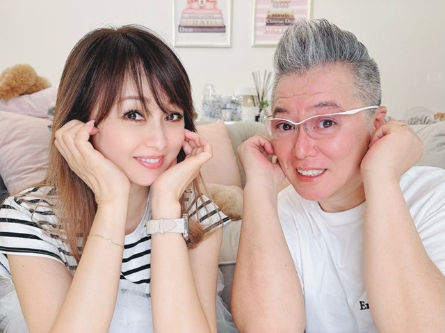 渡辺美奈代と夫・矢島昌樹の2ショット（写真は渡辺美奈代の公式ブログから）