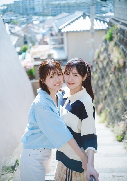 「B.L.T.2025年7月号」別冊付録：河田陽菜＆松田好花（日向坂46）　両面超ビッグポスター