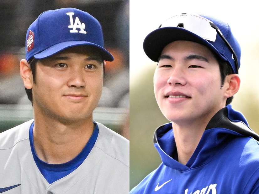 「オオタニの球を正確に打ち返した！」大谷翔平の実戦登板で“ヒット”の韓国人同僚に自国紙反応「鋭い打球を放った」