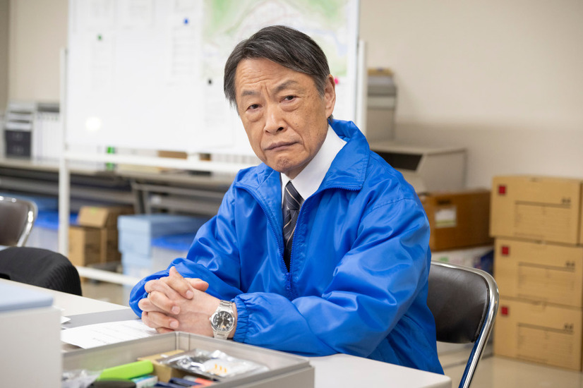 阿部寛主演ドラマ『キャスター』最終章　（C）TBS