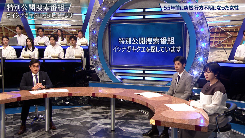 テレビ東京で放送されたモキュメンタリー番組『イシナガキクエを探しています』