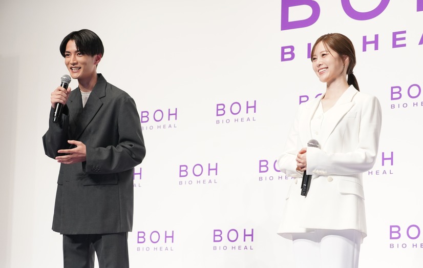 「BIOHEAL BOH 新アンバサダー就任発表会」【写真：竹内みちまろ】