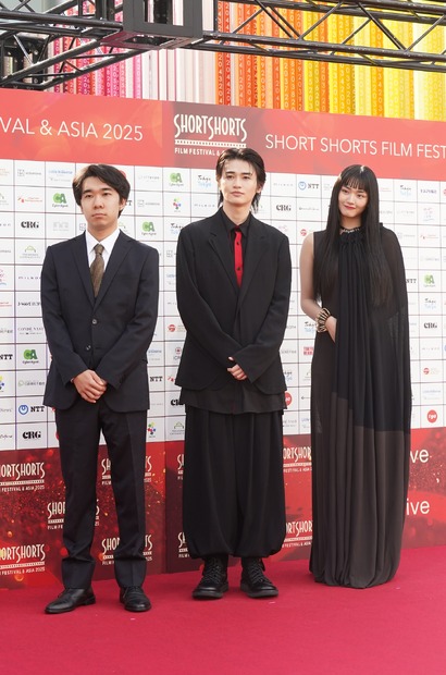 「ショートショート フィルムフェスティバル ＆ アジア 2025」（SSFF ＆ ASIA）のレッドカーペットセレモニー＆オープニングセレモニー【写真：竹内みちまろ】