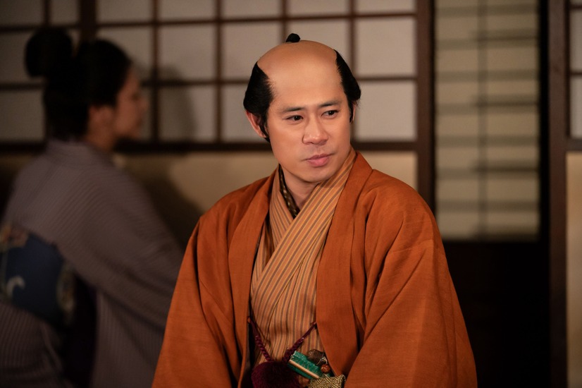 『べらぼう～蔦重栄華乃夢噺～』伊藤淳史演じる二代目の大文字屋市兵衛　（C）NHK