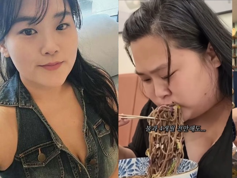 谷間披露は自信の表れか　驚異の“マイナス67kg”で大変身したスジさんの近況が話題、弟夫婦は歌手【PHOTO】