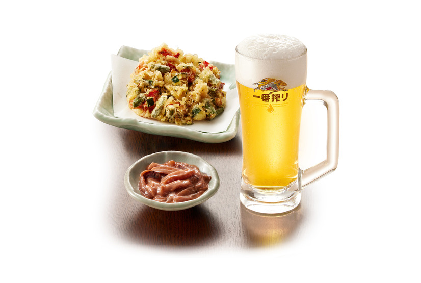 『夏の生ビールセット』　950円