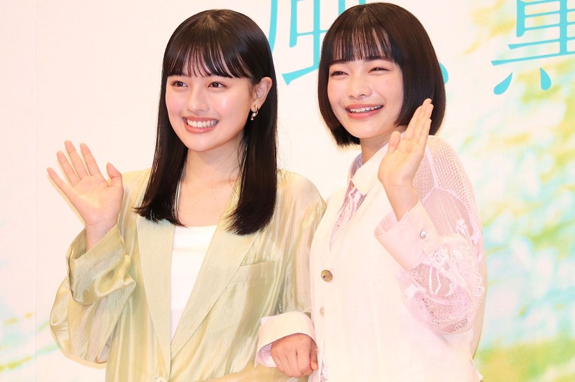 上坂樹里と三上愛【撮影：浜瀬将樹】