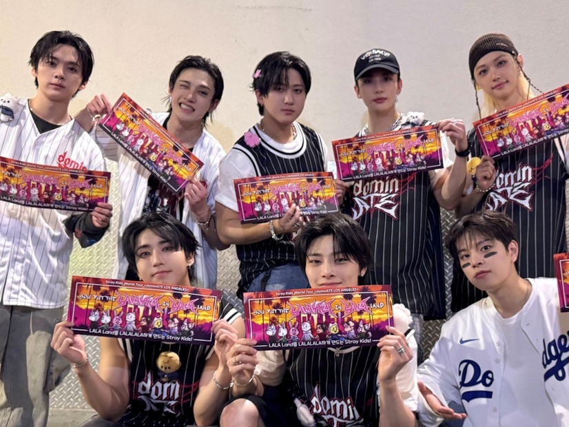 BTS・TWICEに続き…Stray Kids、米SoFiスタジアムでの単独公演成功！“第4世代初”の偉業に世界が沸いた