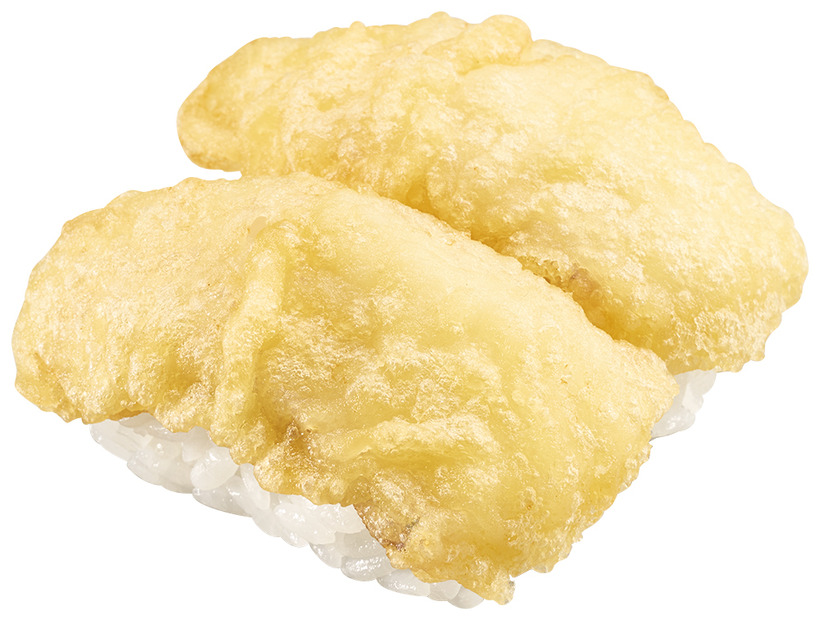 真だらの天ぷらにぎり　税込 180 円～