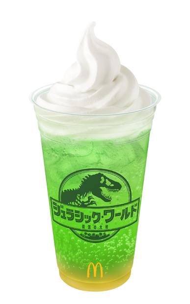 マックフロート パイナップルメロン　380 円～