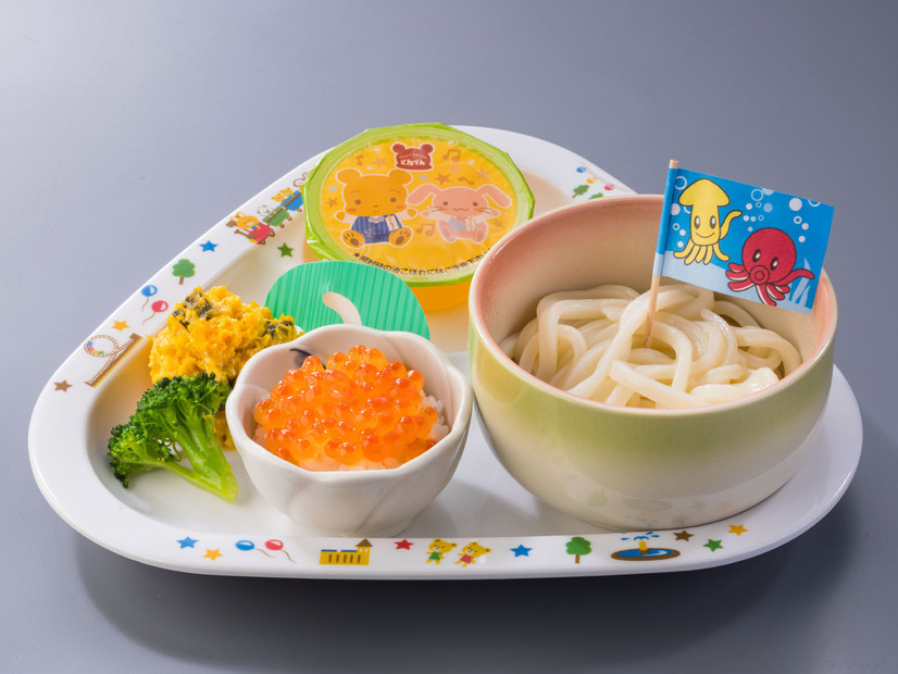 ドリンク・おもちゃ・シール付き「おこさまうどんセット」 【特別価格】３９０円（税込４２９円）と１１０円お得
