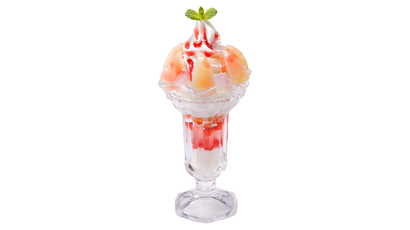 ピーチパフェ　890円（税込）