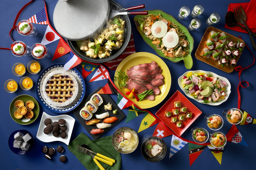 「万博気分を味わう 世界を巡る夏のディナー&スイーツブッフェ - Global Fusion Feast-A Summer Dinner & Sweets Buffet -」