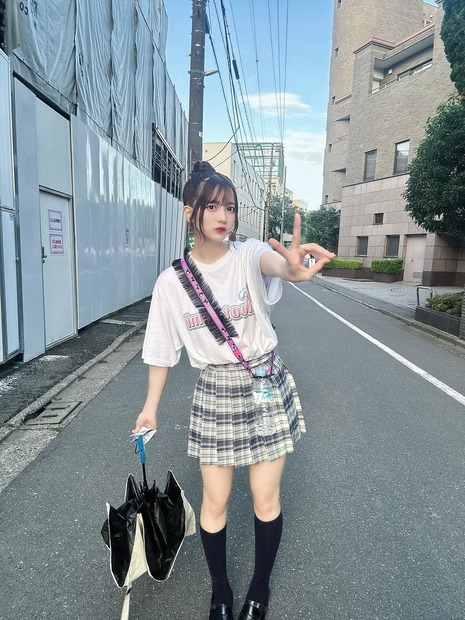 写真は黒嵜菜々子の公式インスタグラム（※所属事務所に掲載許諾をもらってます）