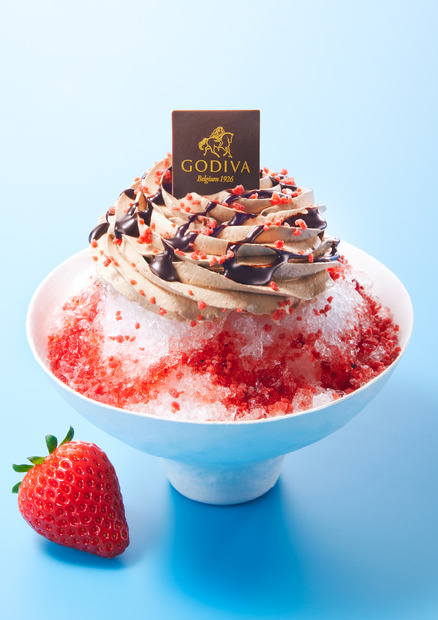 「かき氷 ストロベリー＆チョコレート」900円（税込）