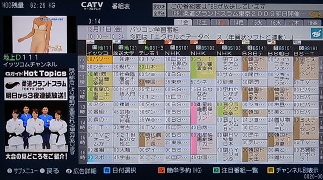 読解が厳しい9ch表示