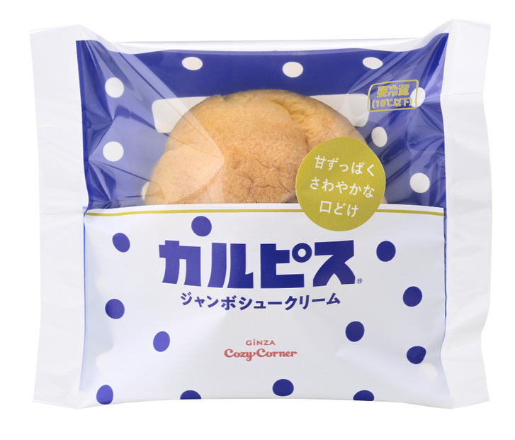 ジャンボシュークリーム　カルピス（税込216円）