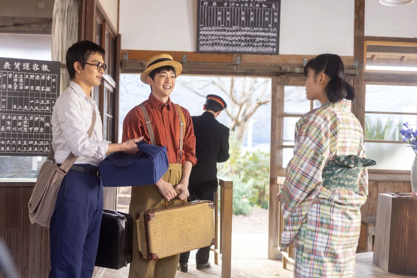 『あんぱん』に出演する辛島健太郎役・高橋文哉　（C）NHK