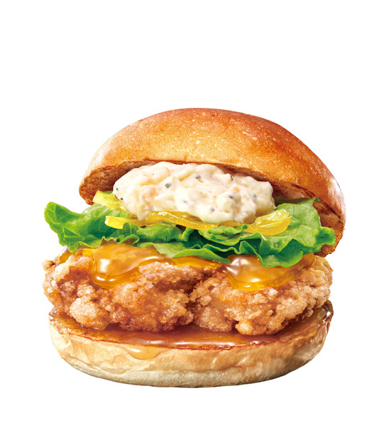 日向夏タルタルチキンバーガー　540円