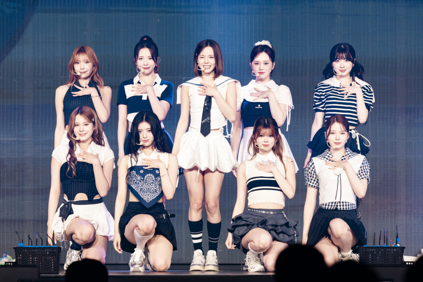 香港単独公演『2025 NiziU FAN-CON ｰNiziUniverseｰ in Hong Kong』コンサート写真　撮影：河村美貴（田中聖太郎写真事務所）