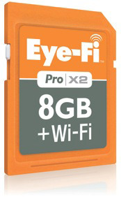 「8GB Eye-Fi Pro X2」