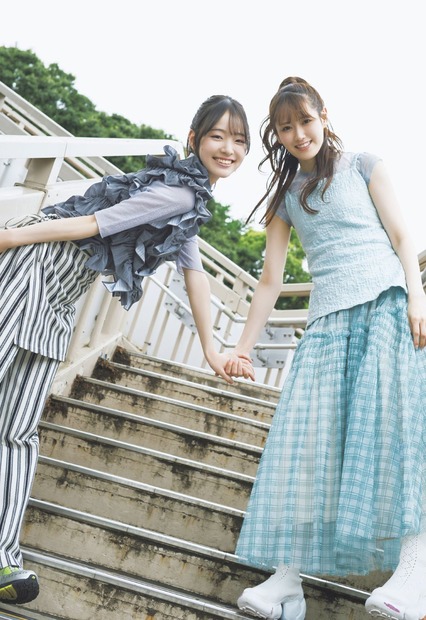 「B.L.T.2025年8月号」紀伊國屋書店 新潟店購入特典ポストカード【西潟茉莉奈＆杉本萌（NGT48）】