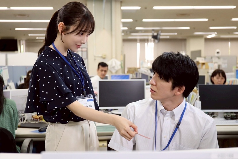 『完全不倫 ― 隠す美学、暴く覚悟 ―』（日本テレビ系）に出演する元乃木坂46・堀未央奈　（C）日本テレビ