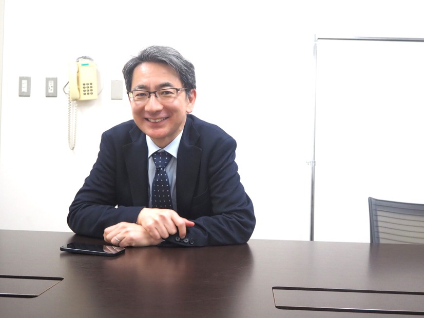 「テレビ愛知」相澤伸郎アナウンサー（撮影／山田有真）