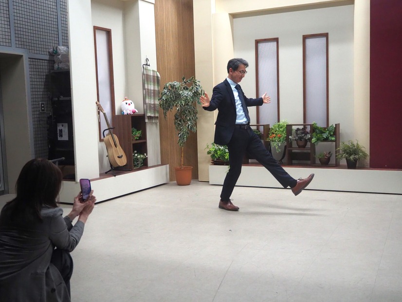 「テレビ愛知」相澤伸郎アナウンサー（撮影／山田有真）