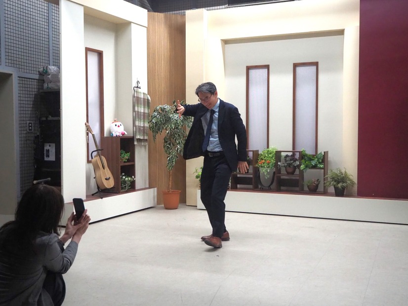 「テレビ愛知」相澤伸郎アナウンサー（撮影／山田有真）