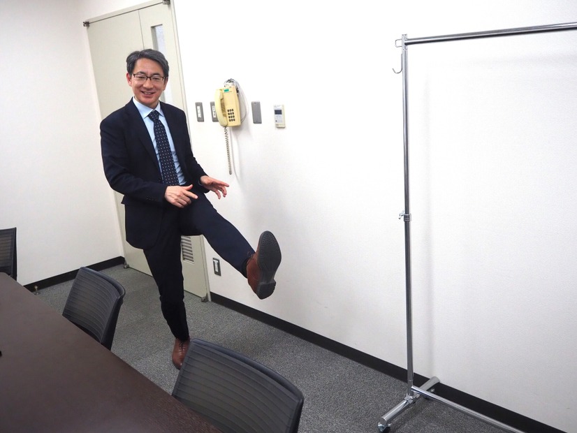 「テレビ愛知」相澤伸郎アナウンサー（撮影／山田有真）