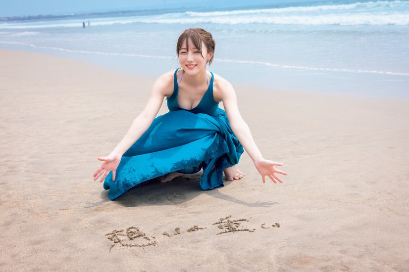 SKE48 鎌田菜月 1st 写真集『やさしい日差し』(C)KADOKAWA (C)Zest, Inc. PHOTO/田中智久