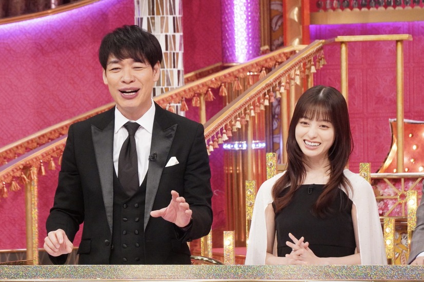 川島明、橋本環奈©フジテレビ
