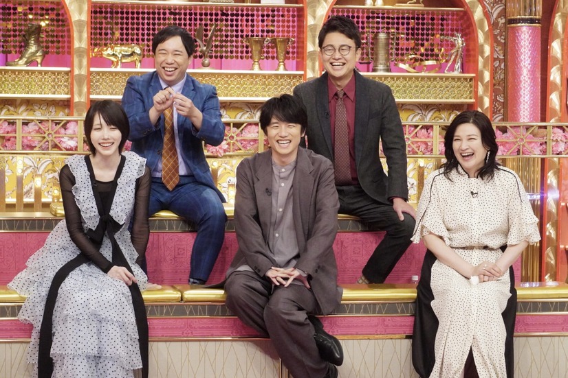 せいや、橋本直、あの、風間俊介、島崎和歌子©フジテレビ
