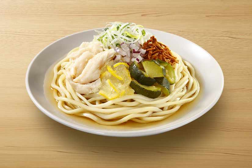 麺屋一燈監修　ニボコン 煮干しと昆布の冷しラーメン（塩）697円（税込）