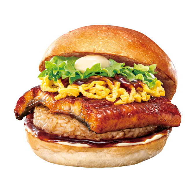 うな丼バーガー（990円）