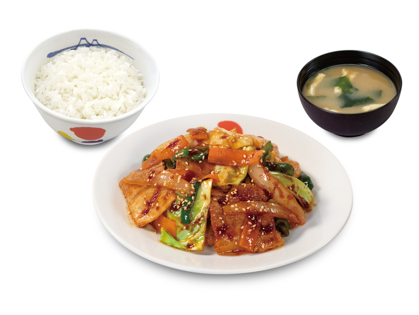 回鍋肉定食　860円