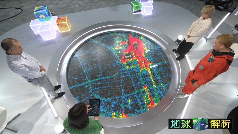 『地球解析～宇宙から探せ！究極の花見スポット～』（C）NHK