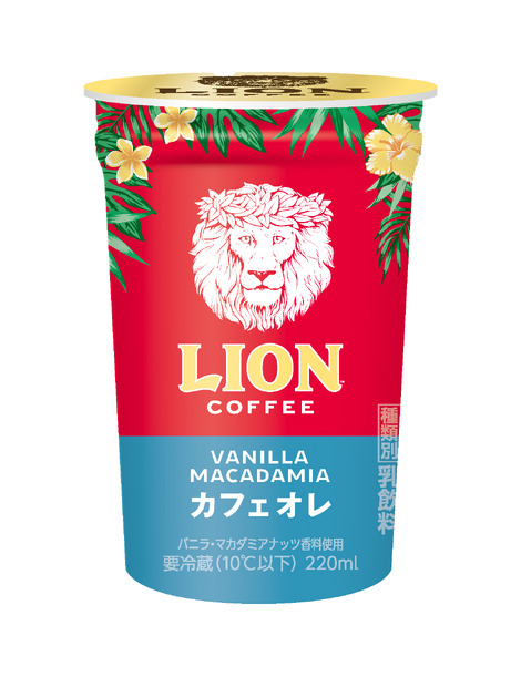 ライオンコーヒー バニラマカダミアカフェオレ（税込224円）