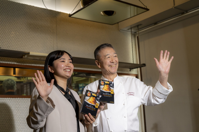 「予約でいっぱいの店 THE PREMIUM うにのクリームソース」発表会
