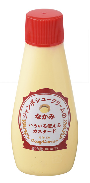ジャンボシュークリームのなかみ（税込378円）
