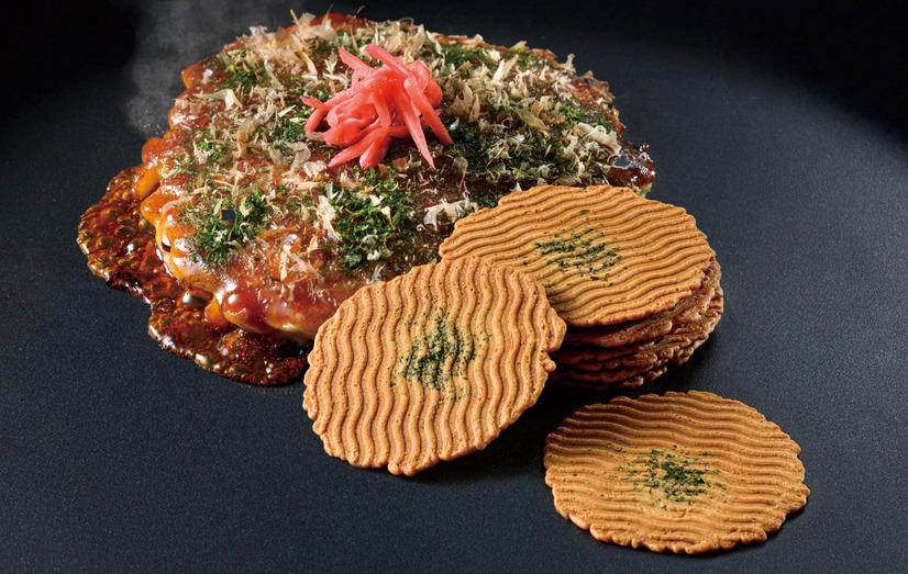 EXPO2025 ミャクミャク お好み焼き なにわの味せんべい　15枚入 / 920円（税別）